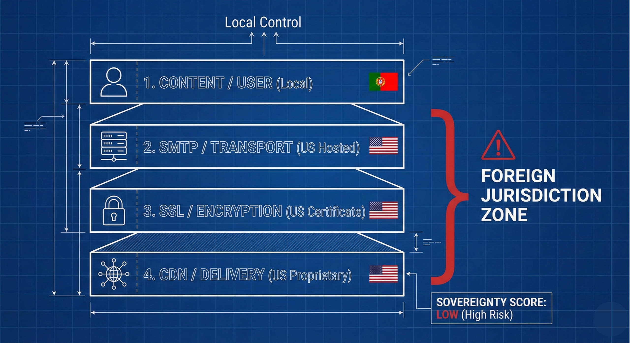 Critical Vectors of Dependence E-mail, Certificates, and CDNs_2
